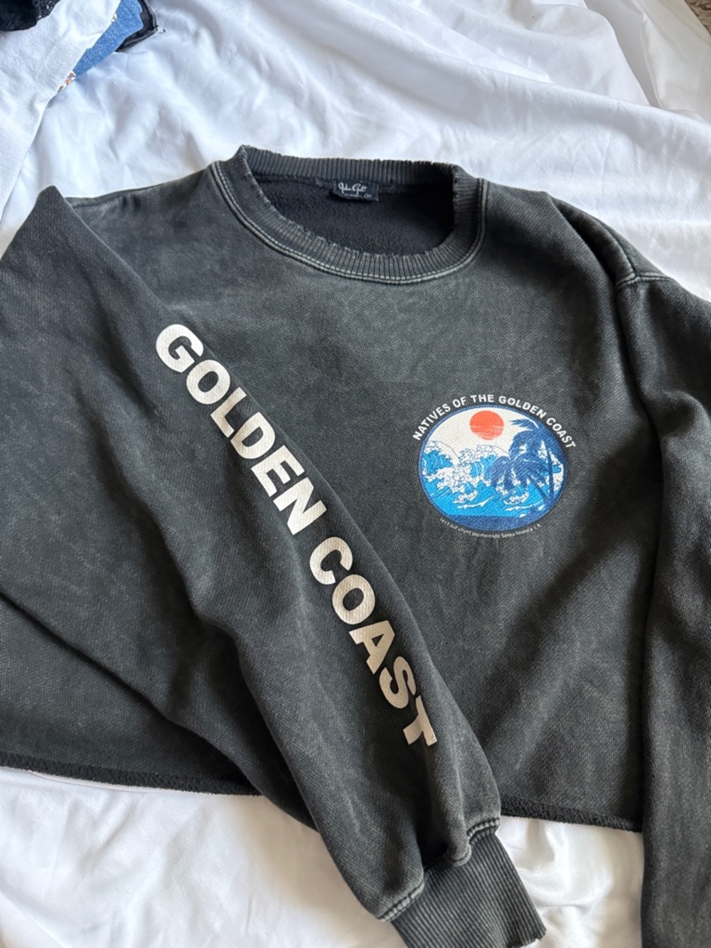 Brandy Melville Black Crewneck Sweatshirt